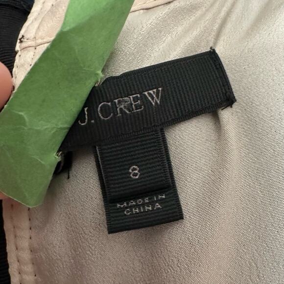 J. Crew Black Embroidered Fringe Sheath Dress Summer Office Business Casual Sz 8 - Picture 14 of 15